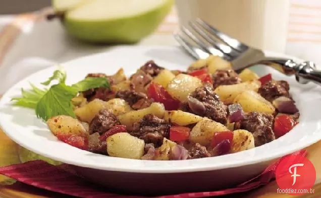 Hamburger Hash Skillet Supper