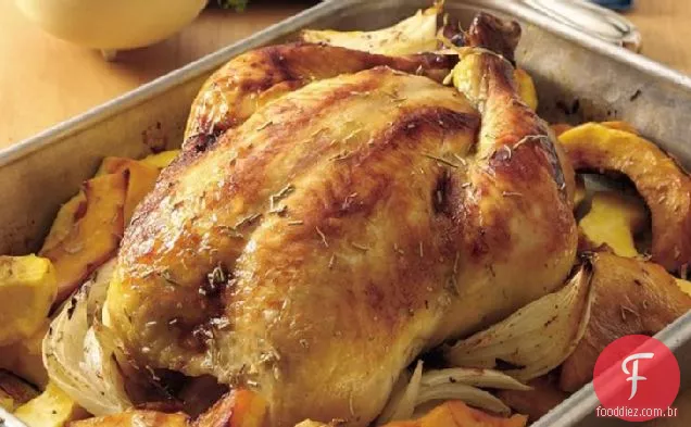 Frango Assado Com Alecrim