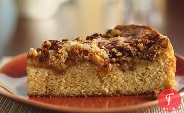 Bolo De Libra Laranja Crocante Com Maçã