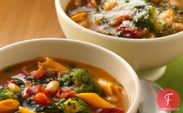 Sopa De Legumes Italiana Fácil