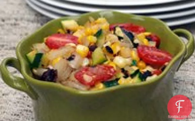 Mercado Dos Agricultores Succotash Grelhado
