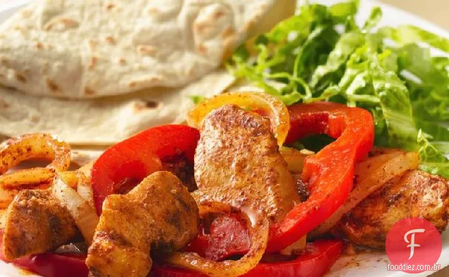 Pacotes De Folha De Fajita De Frango Grelhado