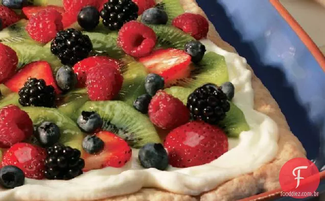 Torta De Frutas Frescas Fácil