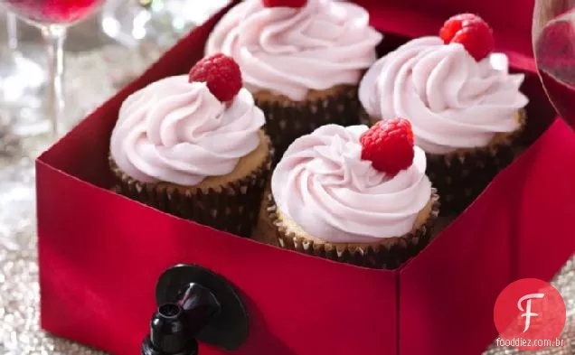 Rosé Wine Cupcakes