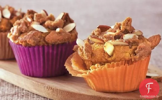 Muffins De Abóbora Streusel