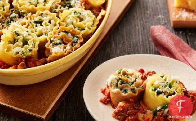 Lasanha Roll-Ups