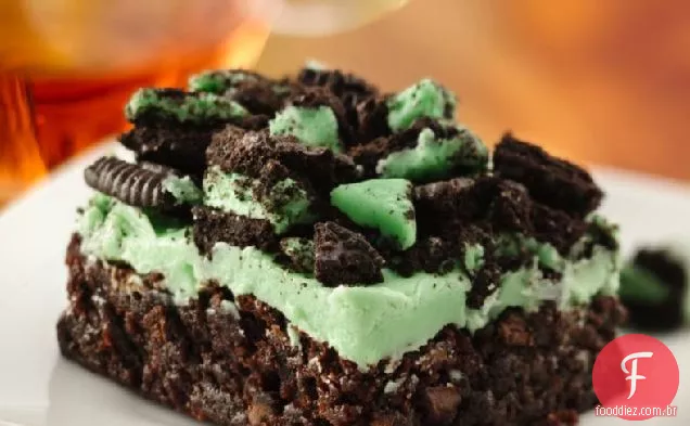 Fudge-Mint Oreo™ Cookie Bars