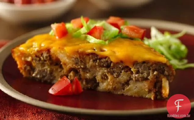 Torta De Taco Impossivelmente Fácil Sem Glúten