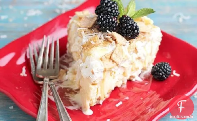Torta De Sorvete Com Torrada De Canela Crunch® 