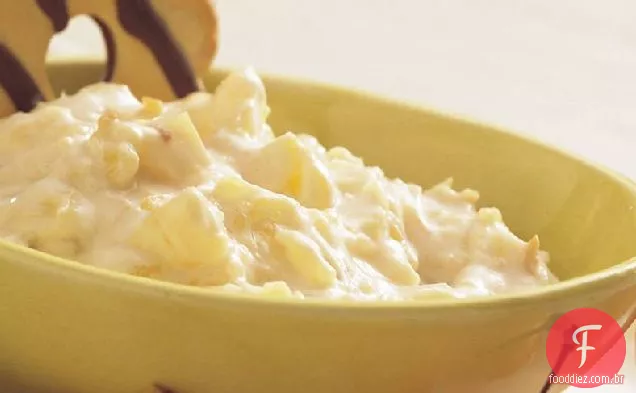 Mergulho de frutas tropicais para biscoitos e frutas