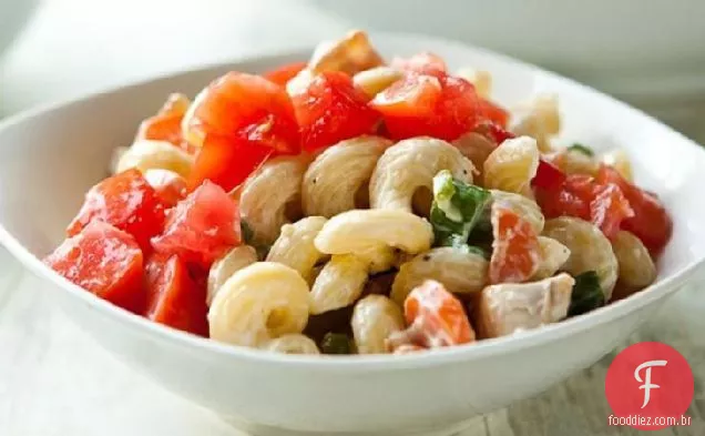 Frango-Bacon-Salada De Macarrão Ranch