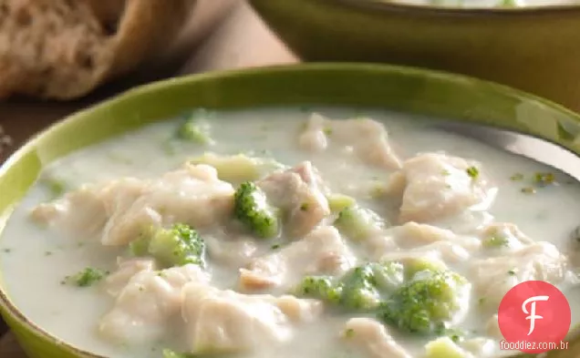 Brócolis De Queijo-Sopa De Batata