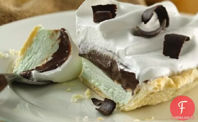 Peppermint-Fudge Pie