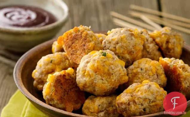 Peru Salsicha Queijo Bolas