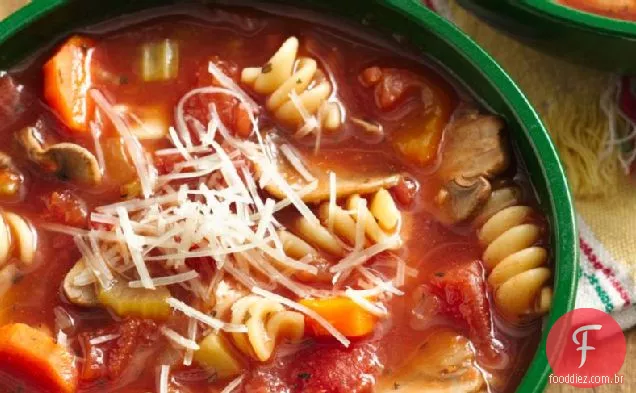 Minestrone Vegetal Do Lento-Fogão