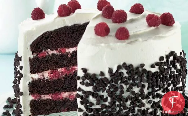 Framboesa-Fudge Fantasia Torte