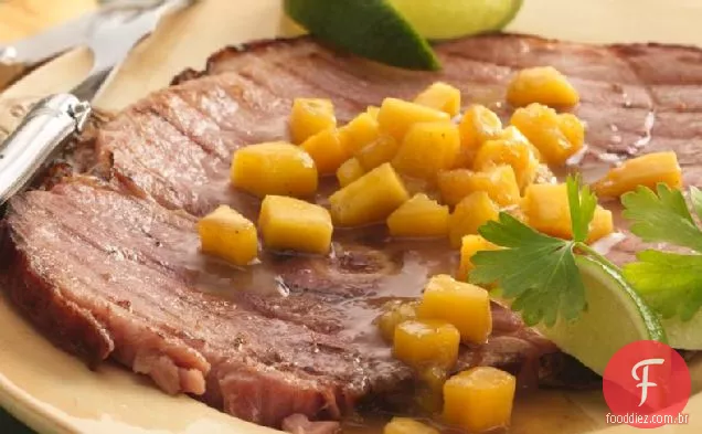 Bife De Presunto De Manga Grelhado
