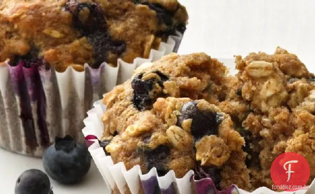 Blueberry-Muffins De Aveia