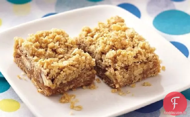 Barras De Maçã Caramelo