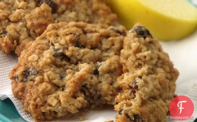 Biscoitos De Aveia E Passas