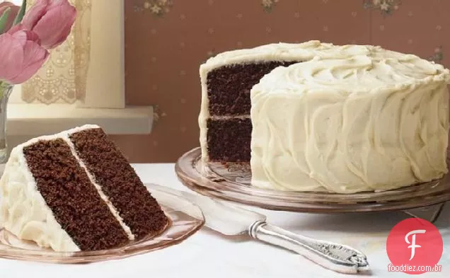 Bolo de comida do Diabo Vermelho