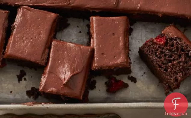 Barras De Cereja De Chocolate Triplo