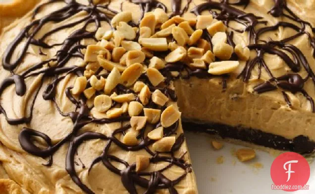 Torta De Trufas Com Manteiga De Chocolate E Amendoim