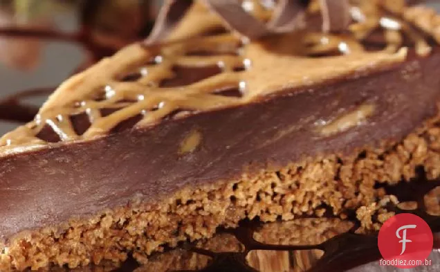 Torta De Manteiga De Amendoim Com Chocolate