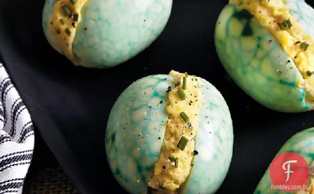 Deviled Green Goblin Eggs