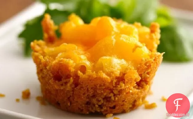 Mini Mac sem glúten e bolos de queijo