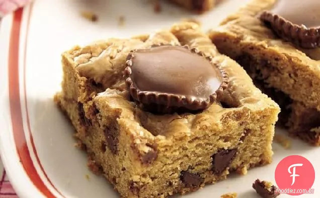 Manteiga De Amendoim Recheada Com Chocolate Brownies