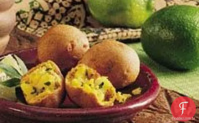 Croquetes De Batata Com Sabor De Limão (Bondas)