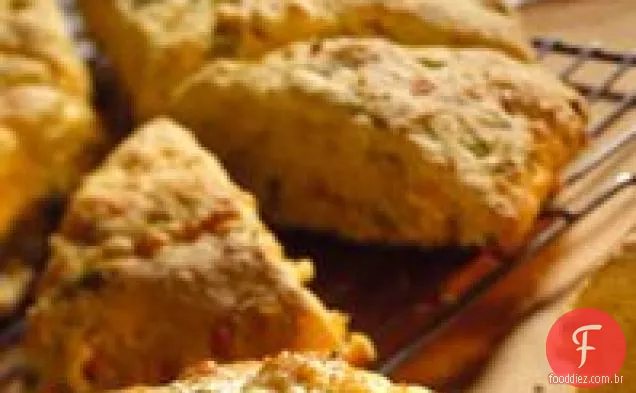 Cheddar-Cornmeal Scones