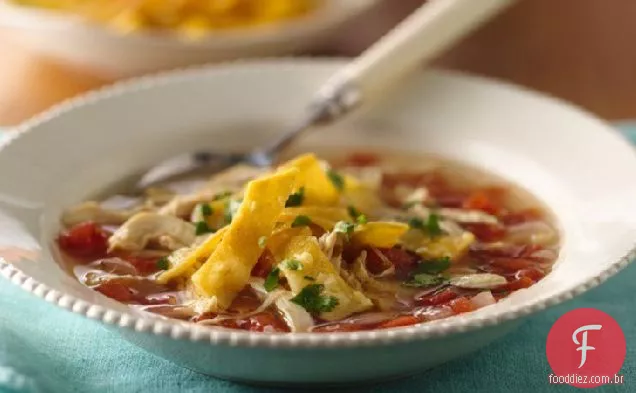Sopa De Tortilha De Frango