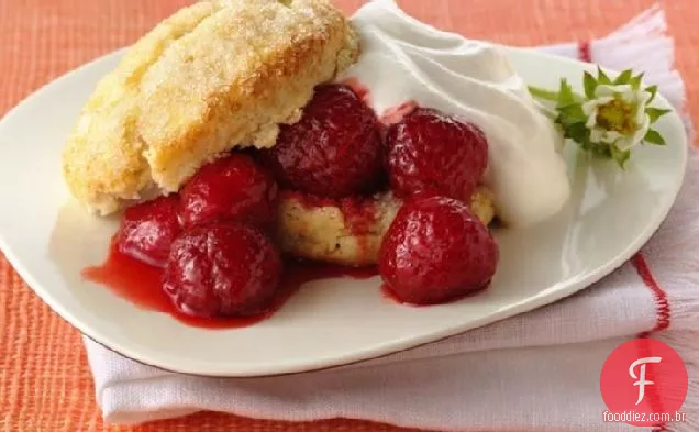 Shortcakes De Morango