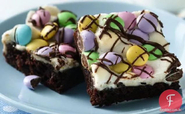 Celebração Da Primavera Brownies