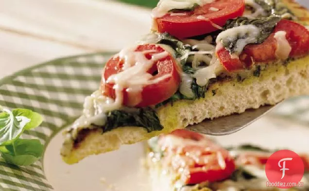 Pizza Pesto Italiana Grelhada