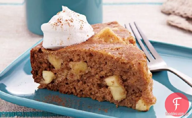 Bolo De Maçã Com Fogão Lento
