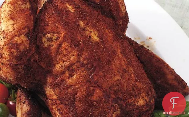 Cerveja grelhada-Frango Com Pimenta picante Rub