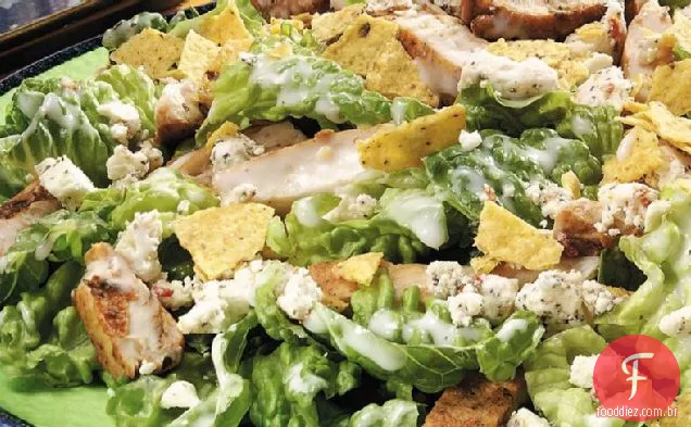 Salada Caesar De Frango Temperada