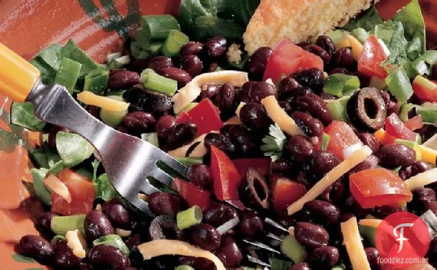Salada De Taco De Feijão Preto