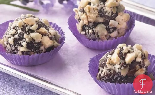 Chocolate Escuro-Trufas De Avelã