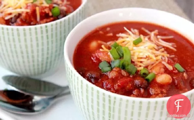 Stout e picante salsicha Chili