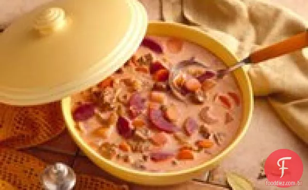 Sopa De Carne E Vegetais