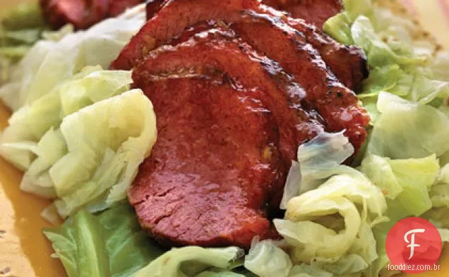 Carne Enlatada Com Marmelada-Esmalte De Mostarda