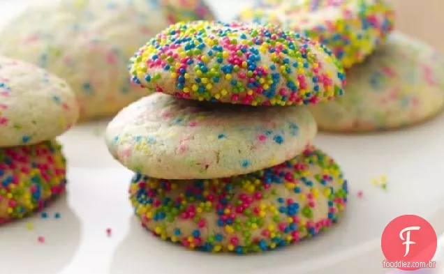 Biscoitos De Confete De Aniversário