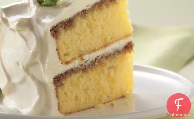Key Lime Cream Cake