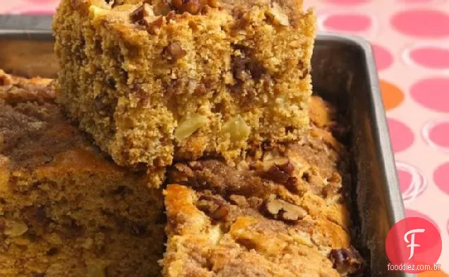 Maçã-Bolo De Café Pecan