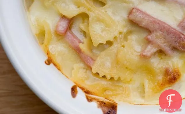 Presunto E Queijo Farfalle