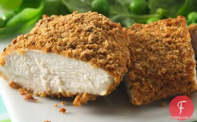 Dijon-Peitos De Frango Parmesão